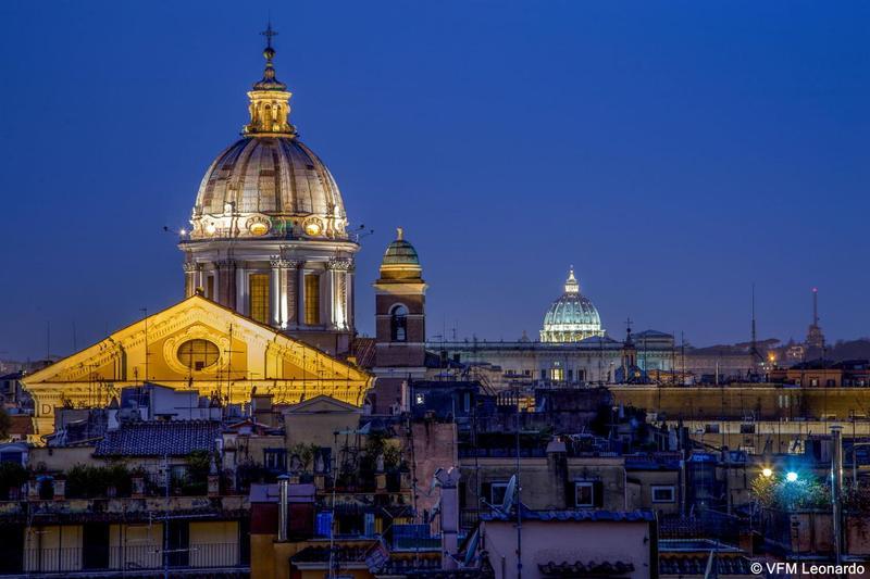 At The Spanish Steps View Rom Exterior foto